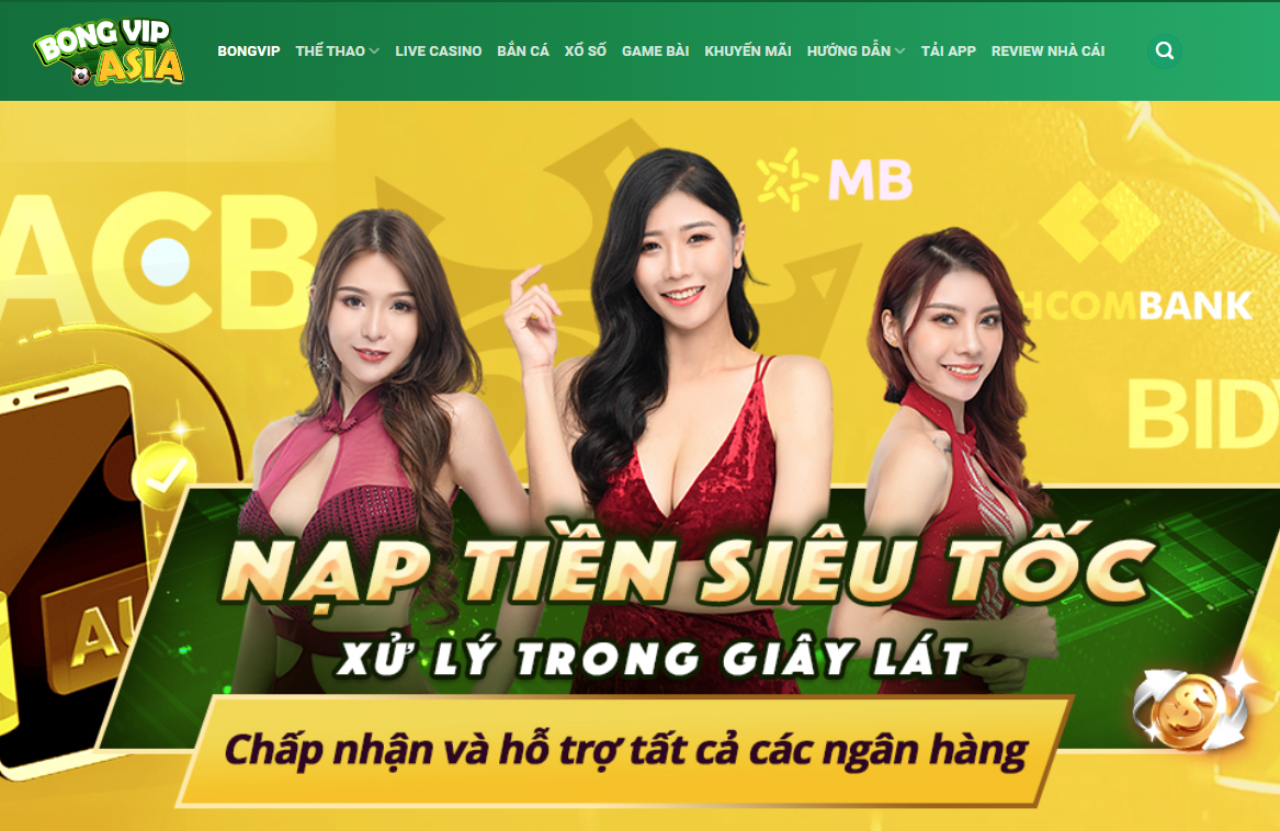Bongvip - Top 10 nhà cái Uy tín tại Việt Nam hiện nay